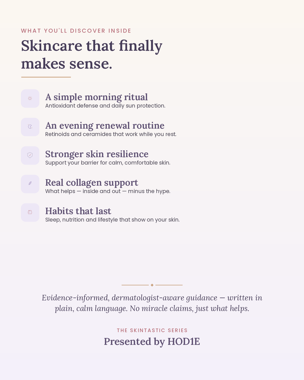 The Skintastic — Skin Longevity & Healthy Aging