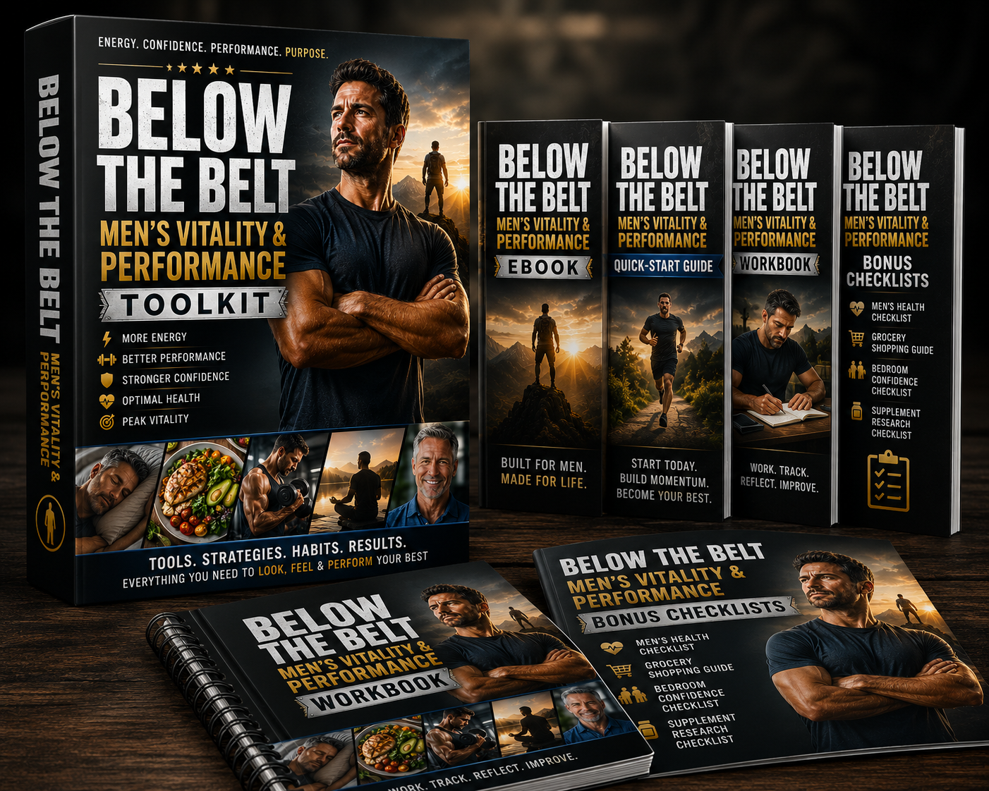 Below The Belt: Men’s Vitality & Performance Toolkit