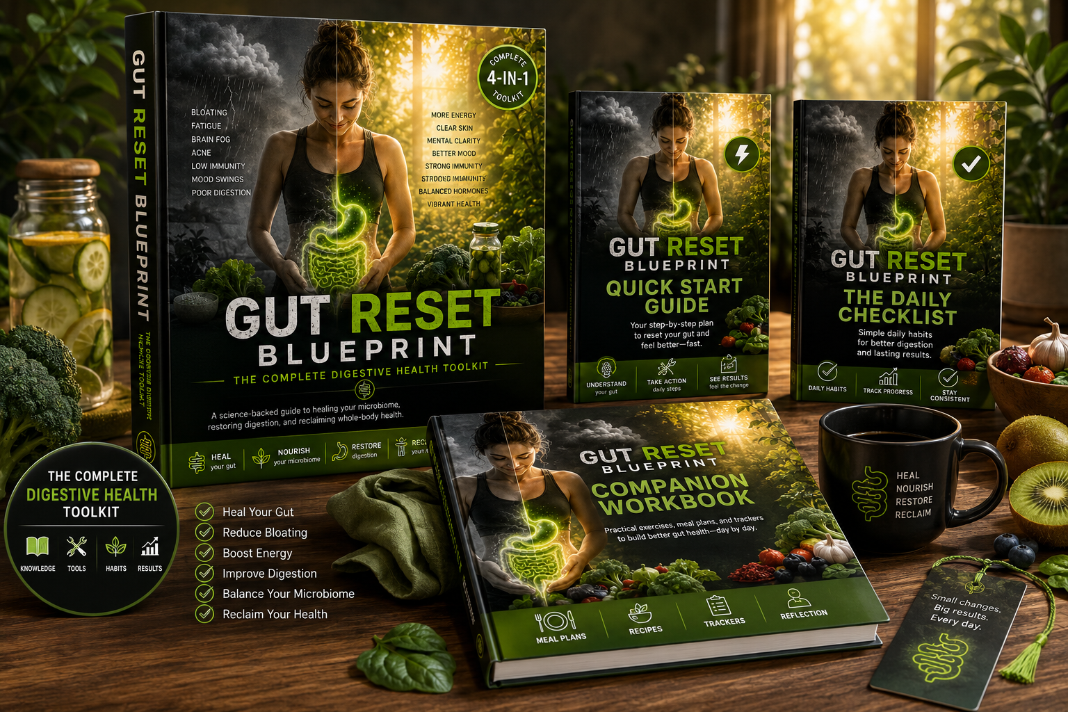 Gut Reset Blueprint: The Complete Digestive Health Toolkit