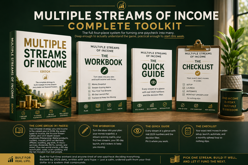 Multiple Streams Of Income - The Complete Toolkit
