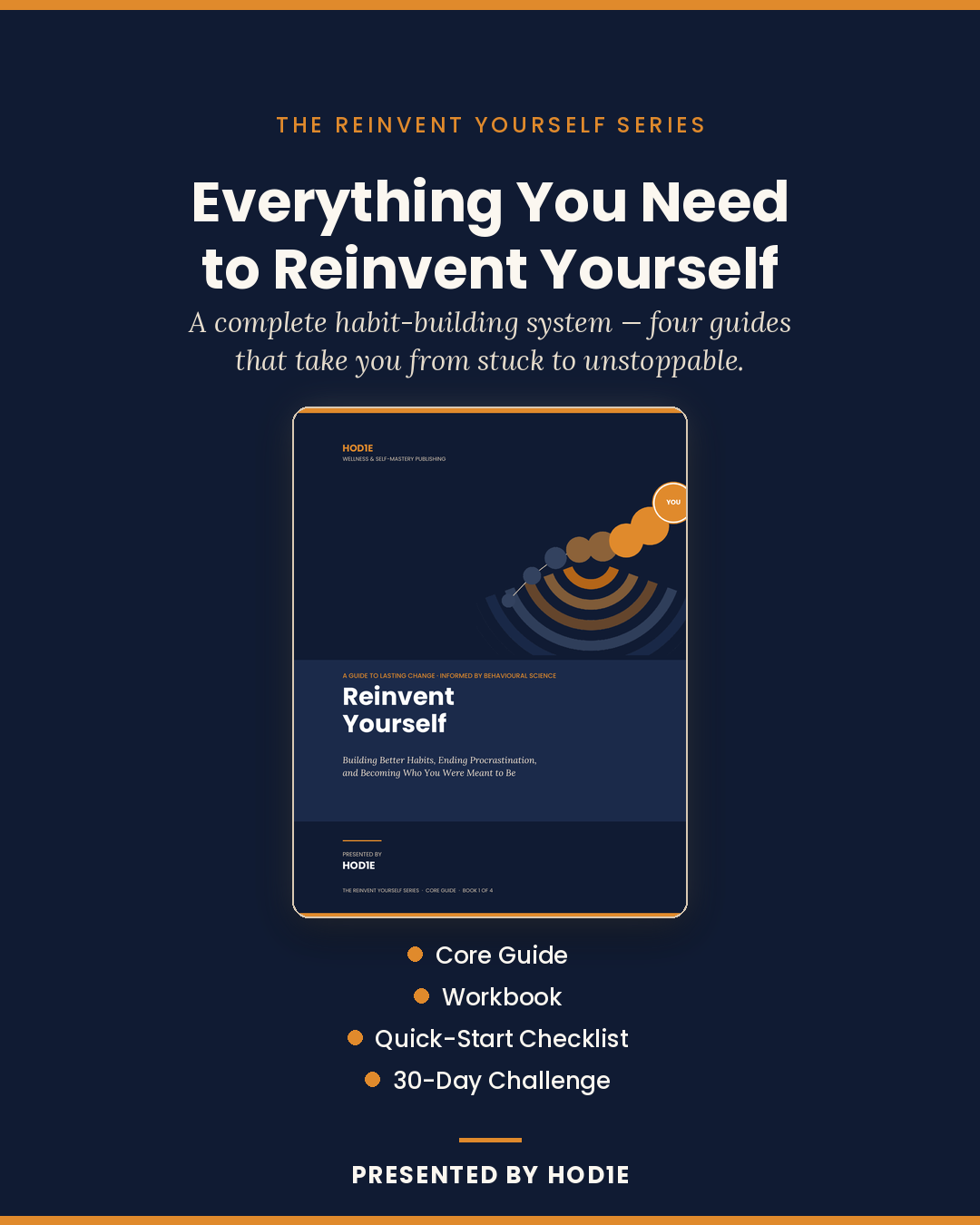 Reinvent Yourself - The Complete Habit Building System