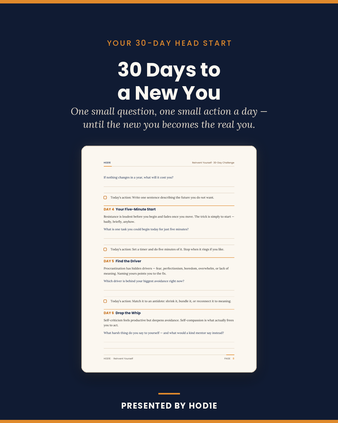 Reinvent Yourself - The Complete Habit Building System