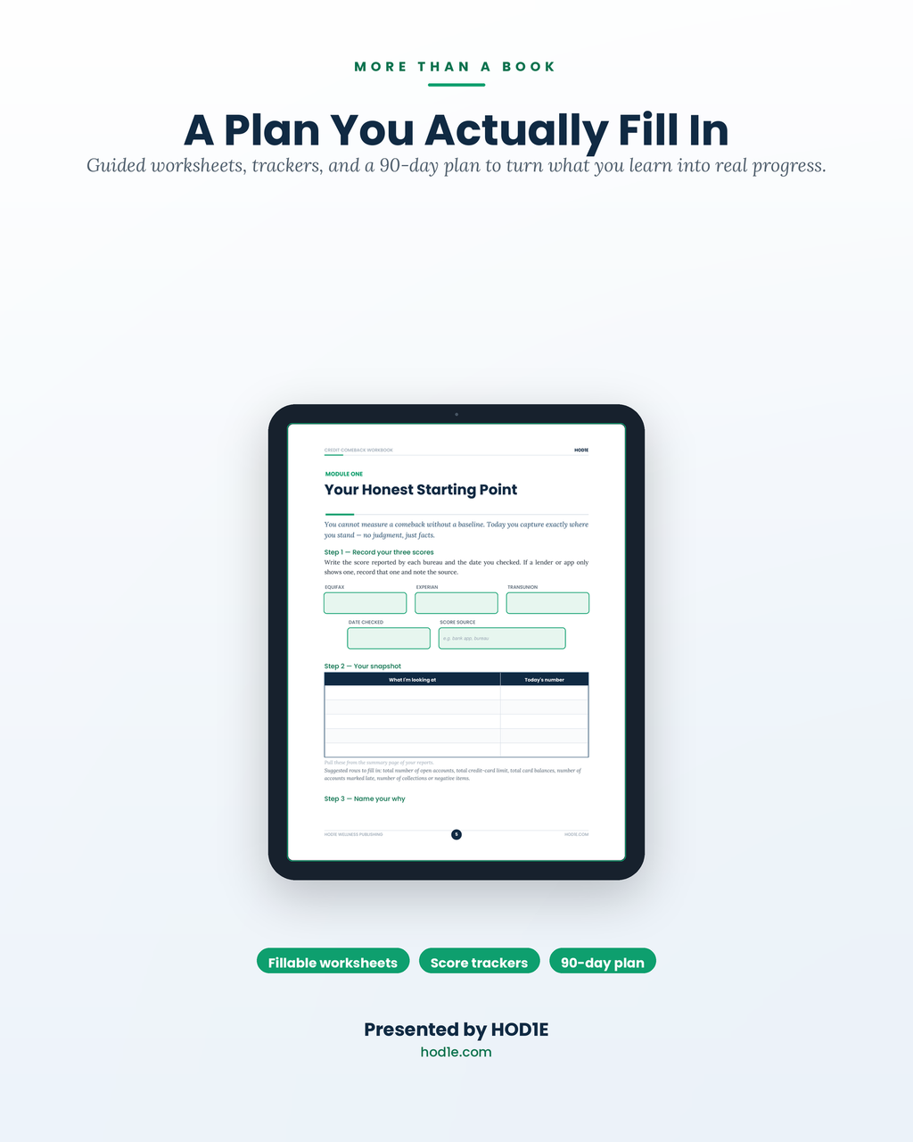 Credit Comeback Blueprint - The Complete 4-Part Series