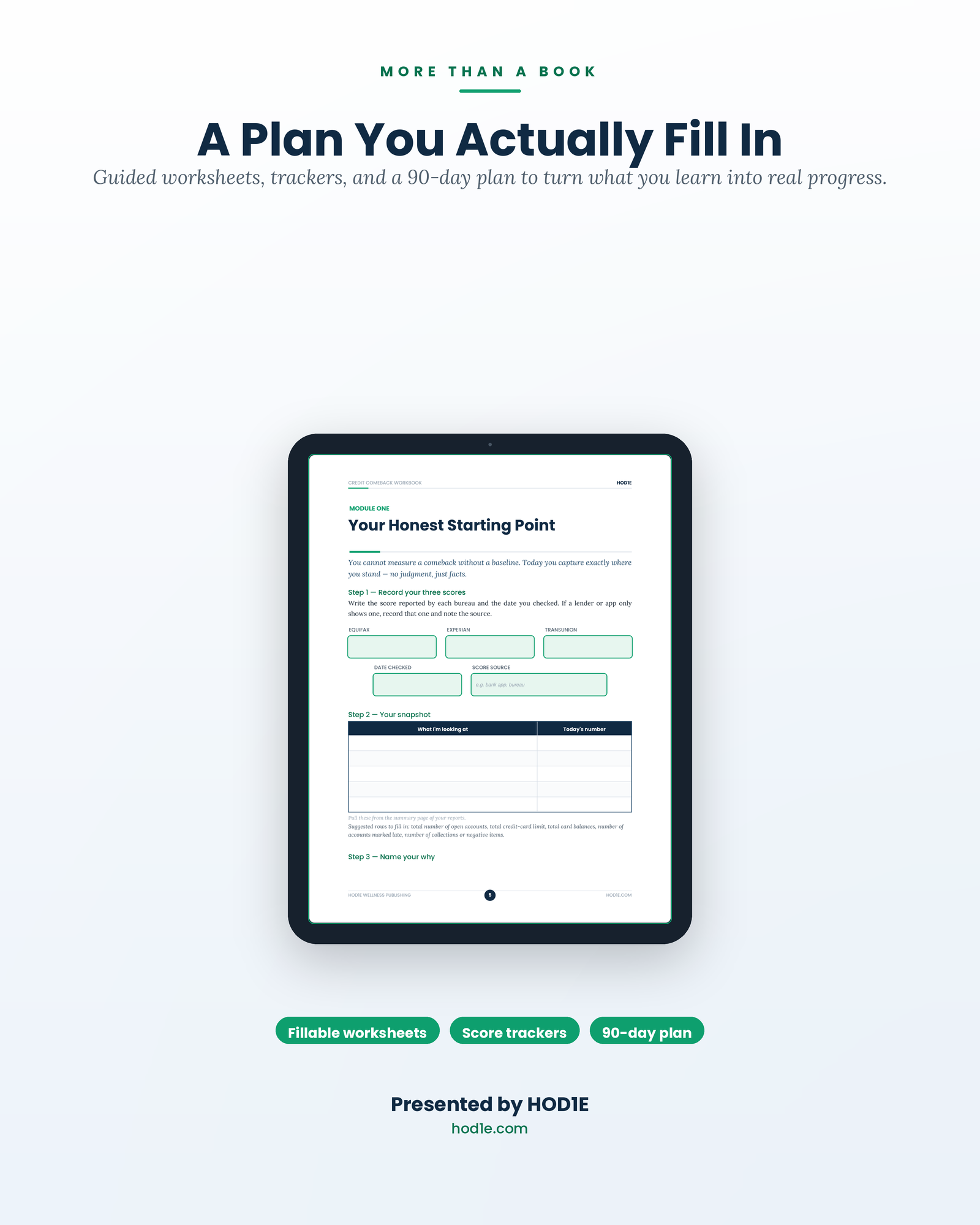 Credit Comeback Blueprint - The Complete 4-Part Series