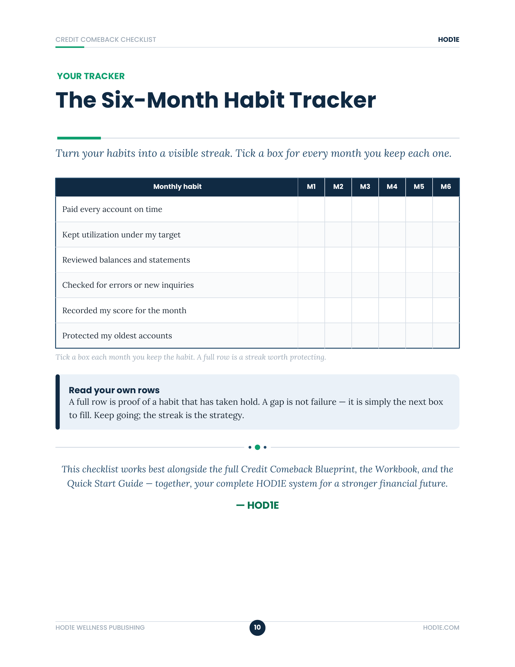 Credit Comeback Blueprint - The Complete 4-Part Series