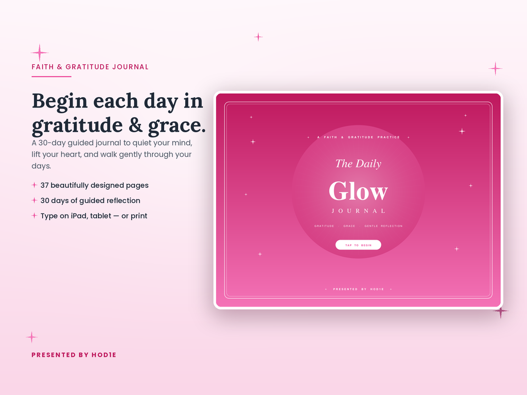 The Daily Glow Journal