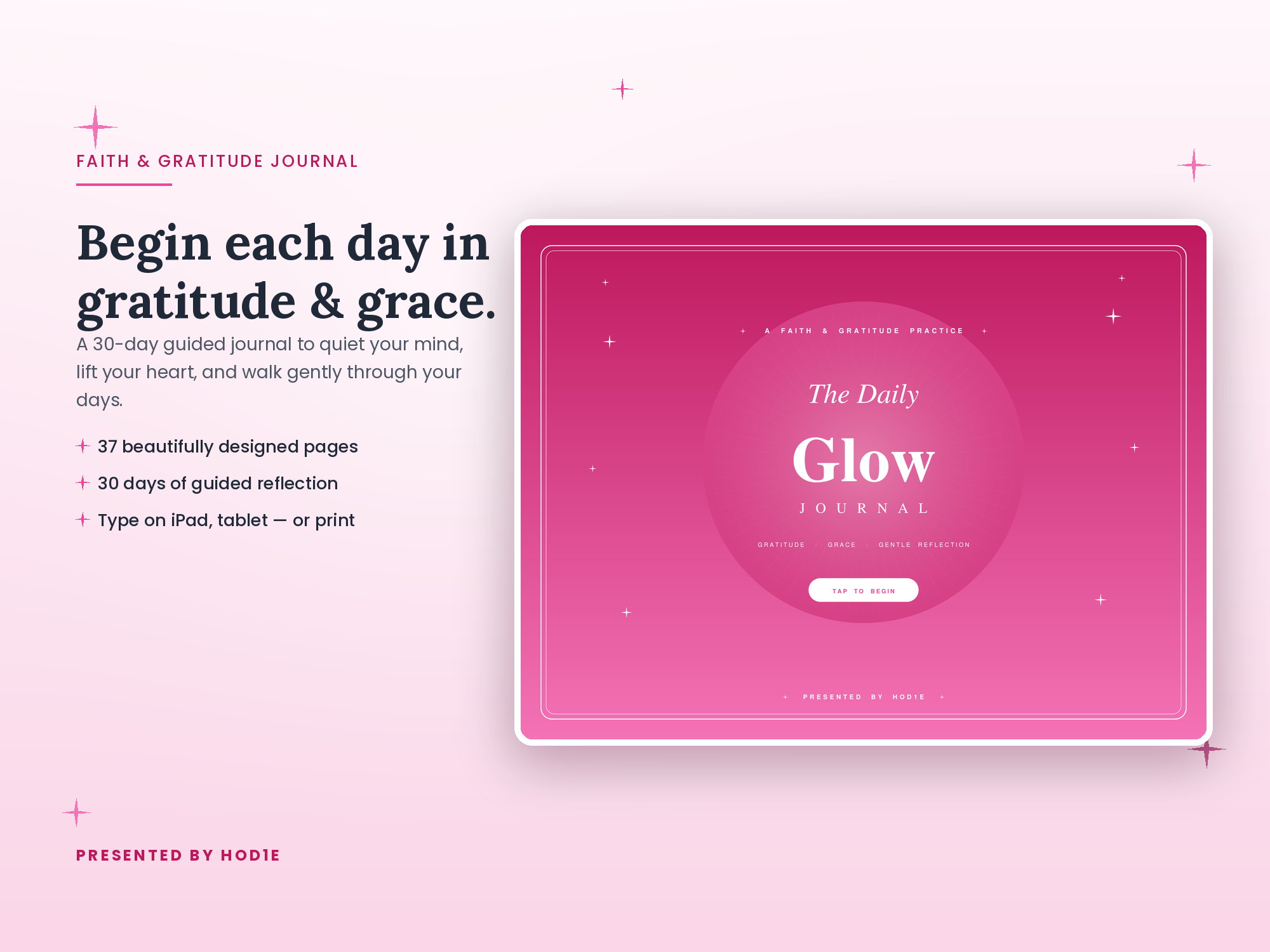 The Daily Glow Journal