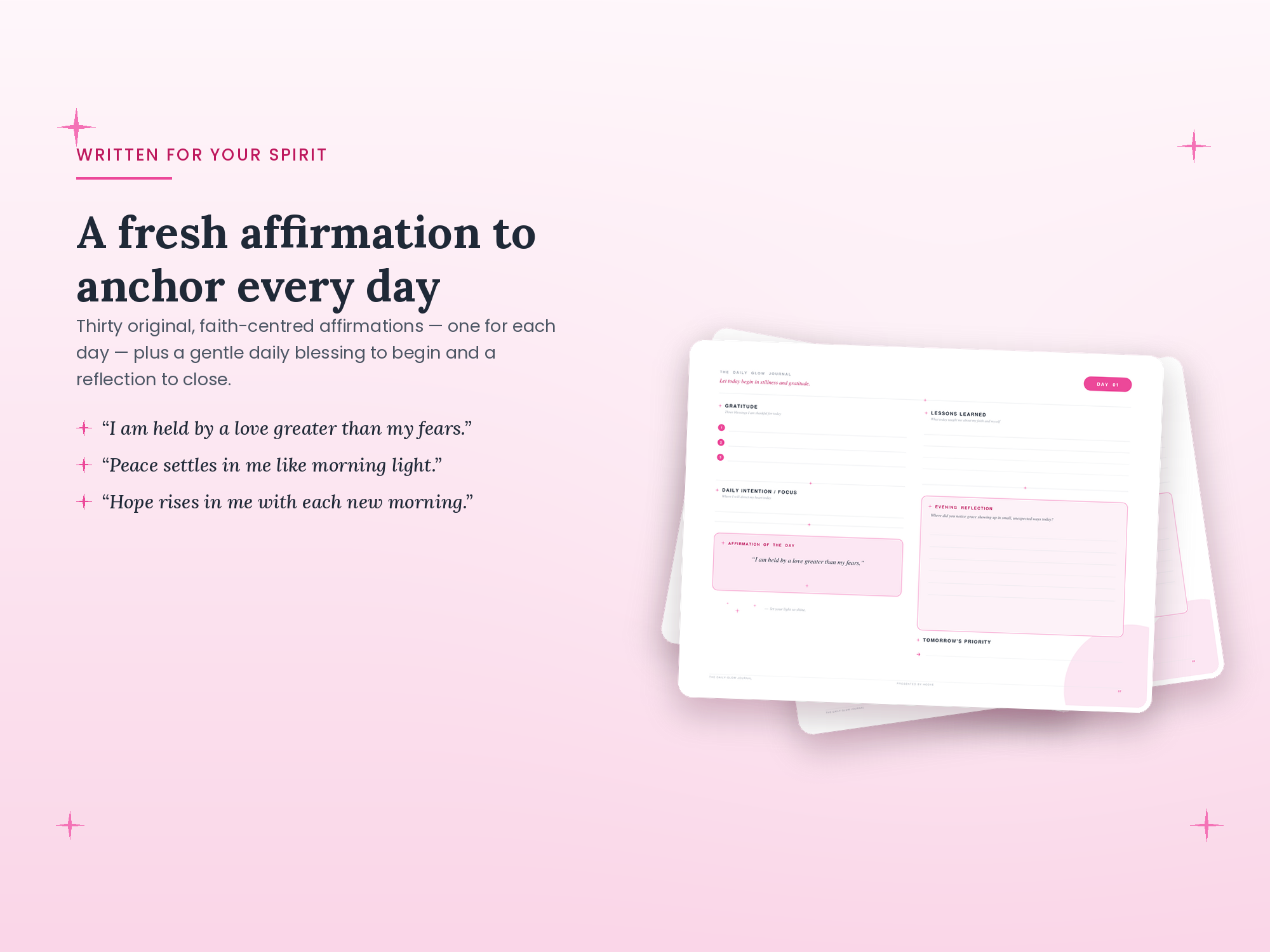 The Daily Glow Journal