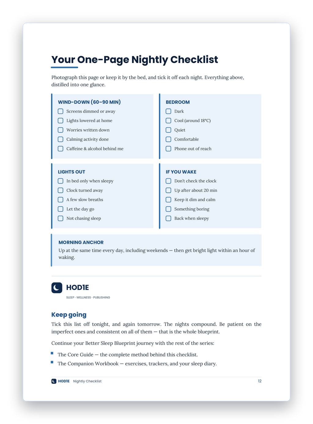 Better Sleep Blueprint: The Complete Toolkit