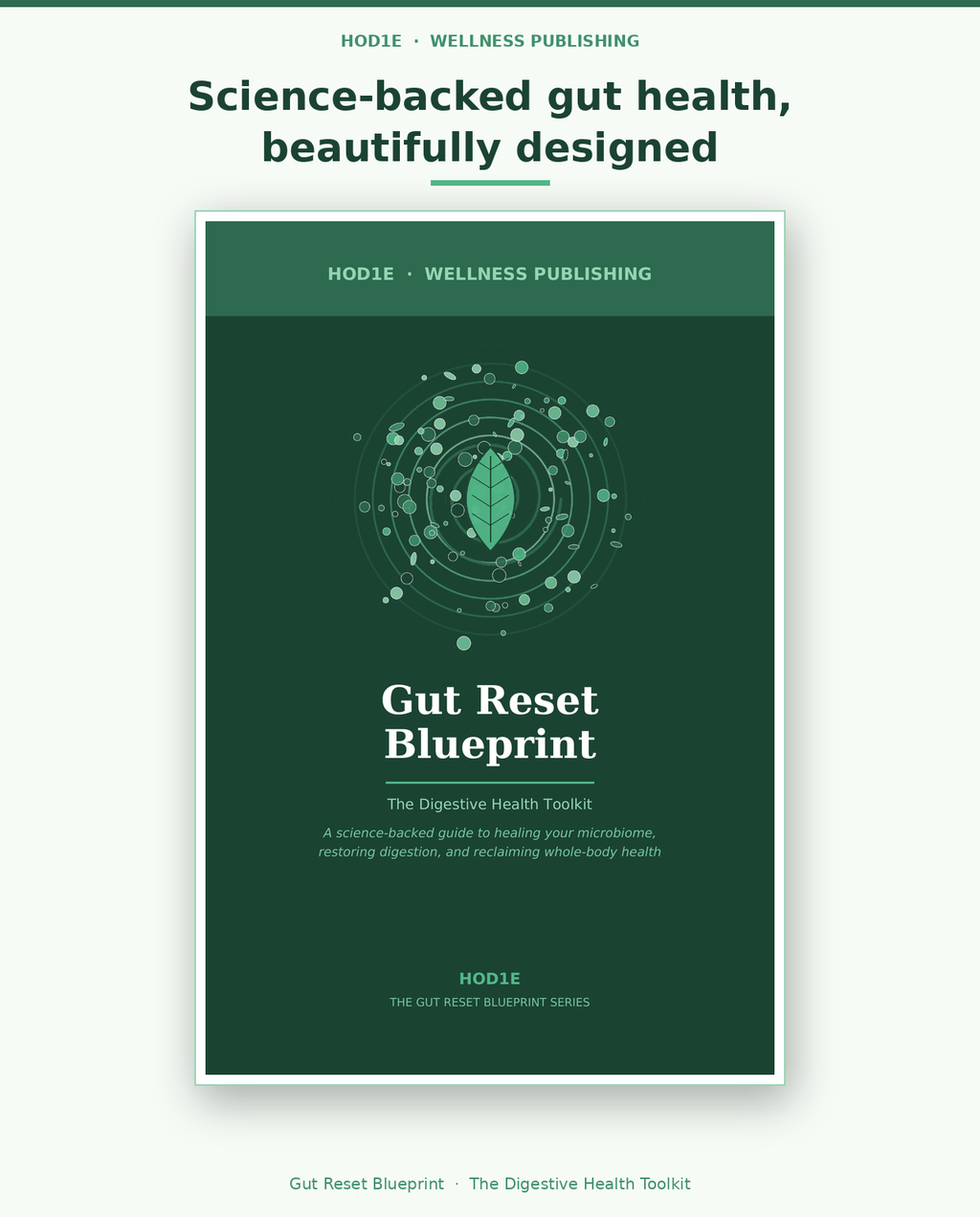 Gut Reset Blueprint: The Complete Digestive Health Toolkit